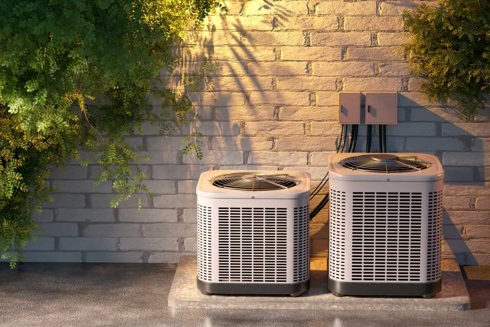 Air conditioning St. Petersburg technician installing new HVAC system