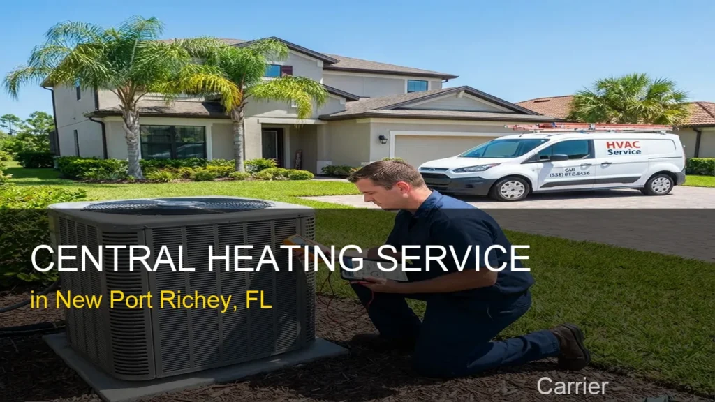 Central Heating Service in New Port Richey - Carrier