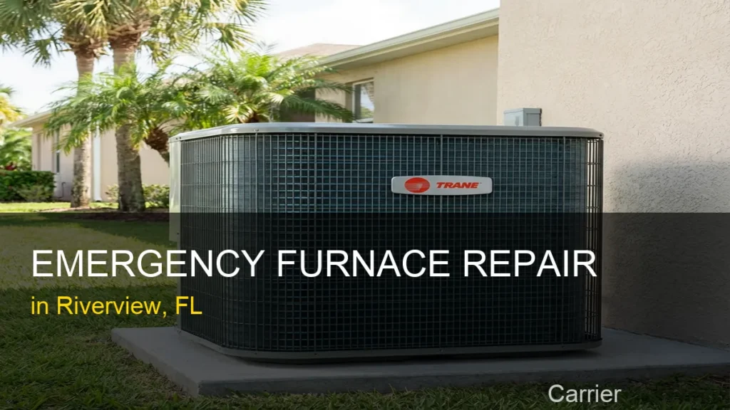 Emergency Furnace Repair in Riverview - Carrier
