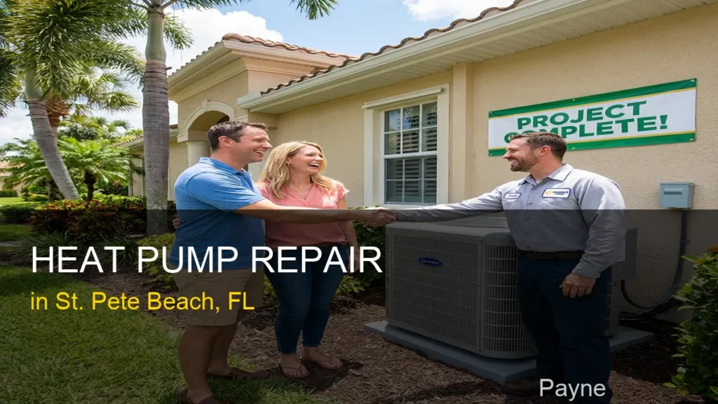 Heat Pump Repair in St. Pete Beach - Payne
